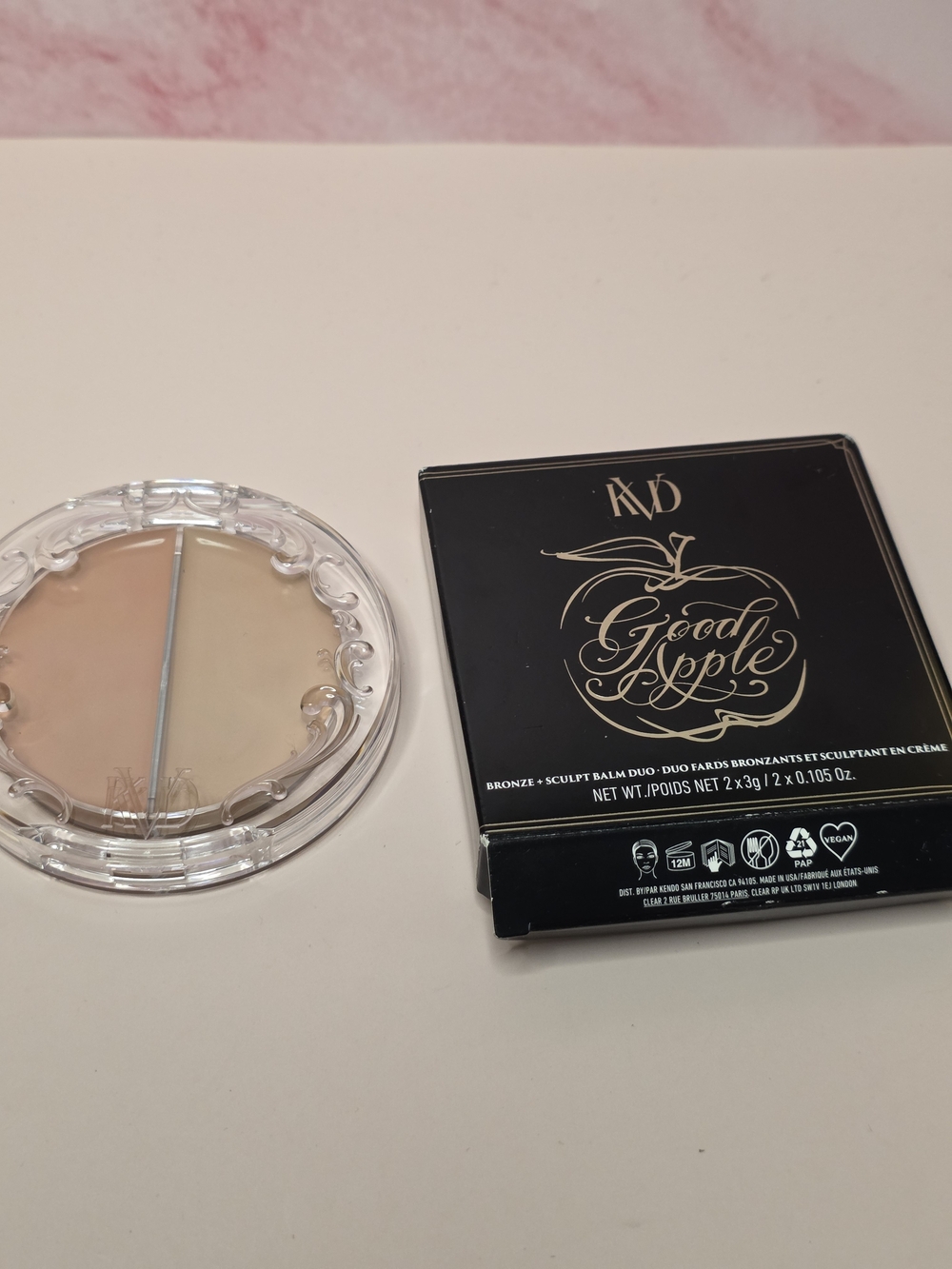 Good Apple Cream Bronzer & Sculpt Duo - Fair 100
